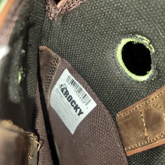 Rocky square toe cowboy boots I wore them at my weeding - Picture 4 of 4